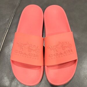 Coach Coral Slide Sandals
